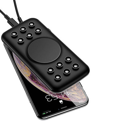 흡착기는 10000mAh 9V 2A 무선 충전 파워 뱅크를 잔 모양으로 만듭니다