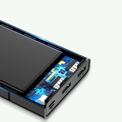 높은 용량 20000mAh 380g 듀얼 USB 건전지 팩