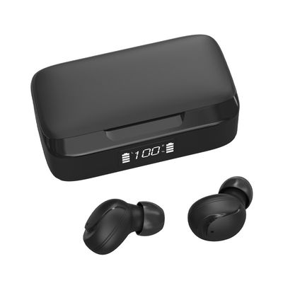 LCD 밧데리 표시 120h 39 밀리미터 무선 전신 블루투스 귀돌기