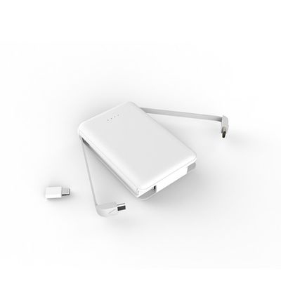 폴리머 셀 DC 5V 2100mA 100 밀리미터 듀얼 USB 파워 뱅크