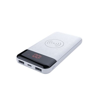 극소 USB 8000mAh 134 밀리미터 LCD는 파워 뱅크를 드러냅니다