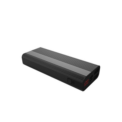 LCD 디스플레이 금속 121 밀리미터 듀얼 USB 파워 뱅크