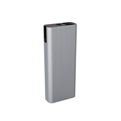 LCD 디스플레이 금속 121 밀리미터 듀얼 USB 파워 뱅크
