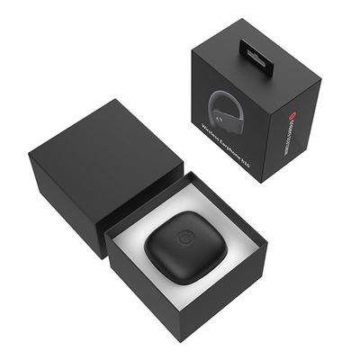 방수 이어폰 500mAh 가벼운 무선 전신 귀돌기