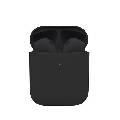 고무 코팅과 검은 I27 TWS 35mAh 에어포드스 2 귀돌기