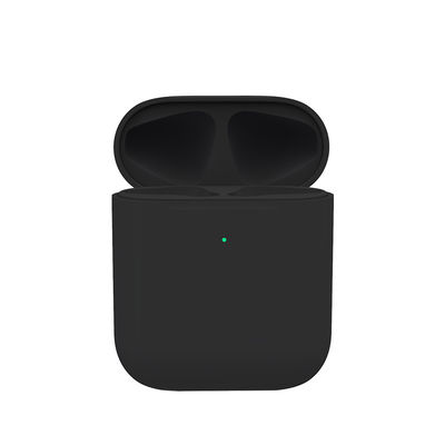 고무 코팅과 검은 I27 TWS 35mAh 에어포드스 2 귀돌기
